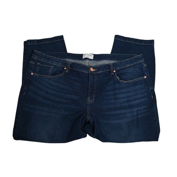 Lane Bryant Womens 24 Plus Signature Fit Slim Straight Ankle Jean - Picture 4 of 12